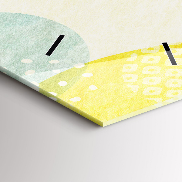 Zegar ścienny pionowy Ramka ze wzorów