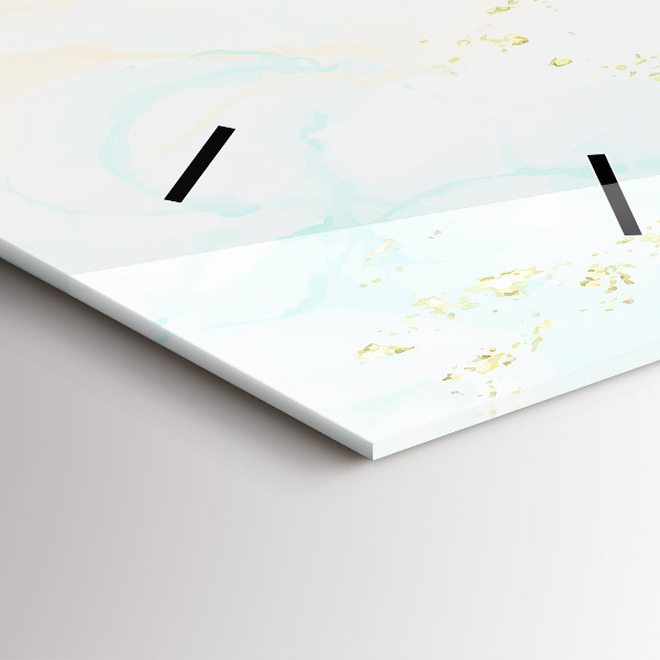 Zegar ścienny pionowy Akwarelowy marmur