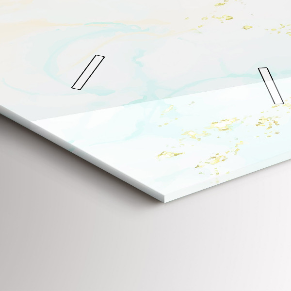 Zegar ścienny pionowy Akwarelowy marmur