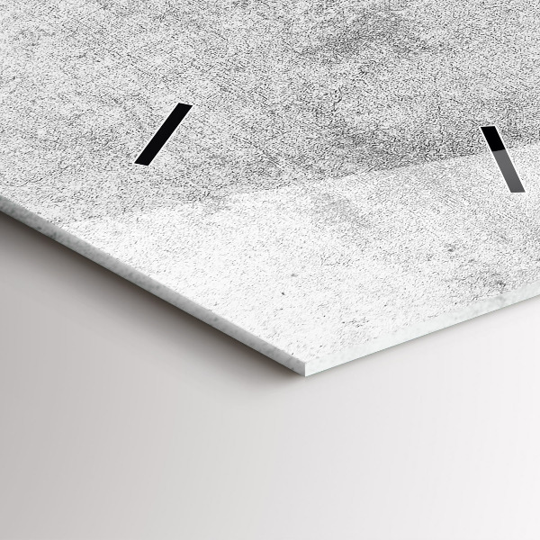 Zegar ścienny pionowy Betonowy mur