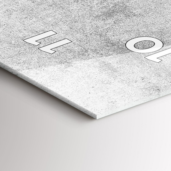 Zegar ścienny pionowy Betonowy mur