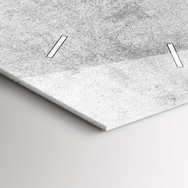 Zegar ścienny pionowy Betonowy mur