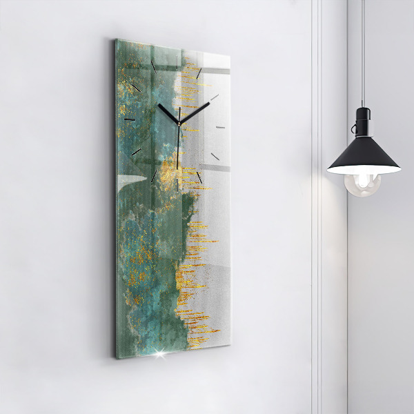Zegar ścienny pionowy Dekoracyjny wzór
