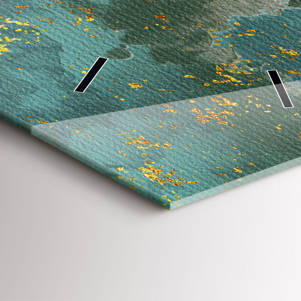 Zegar ścienny pionowy Dekoracyjny wzór