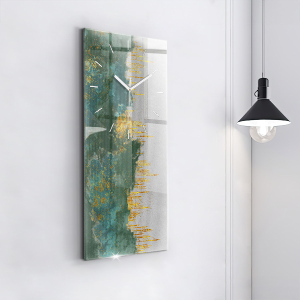 Zegar ścienny pionowy Dekoracyjny wzór