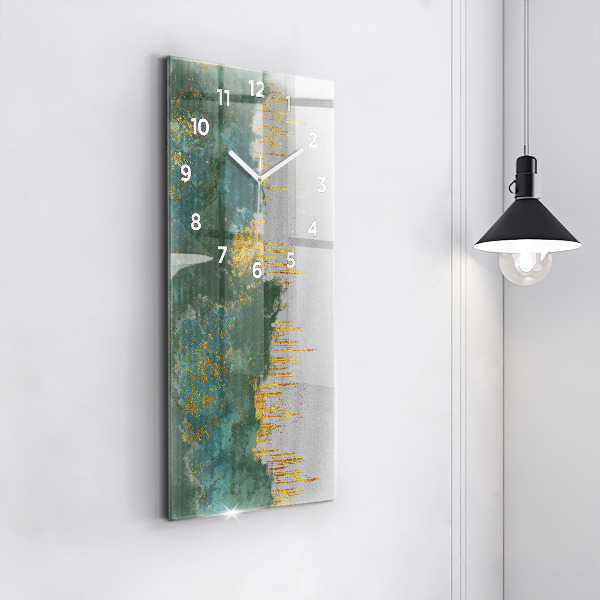 Zegar ścienny pionowy Dekoracyjny wzór