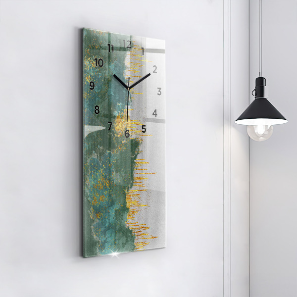 Zegar ścienny pionowy Dekoracyjny wzór