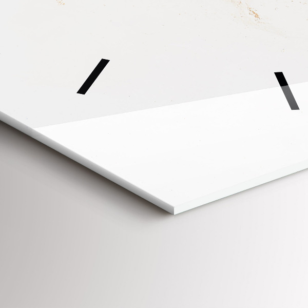 Zegar ścienny pionowy Marmur wzór