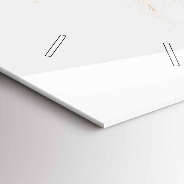 Zegar ścienny pionowy Marmur wzór