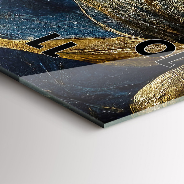 Zegar ścienny pionowy Dekoracyjne kwiaty