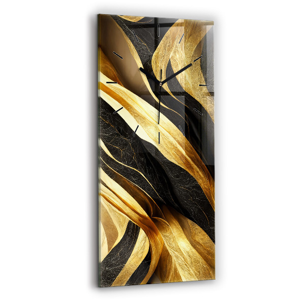 Zegar ścienny pionowy Elegancka abstrakcja