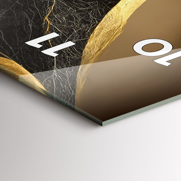 Zegar ścienny pionowy Elegancka abstrakcja