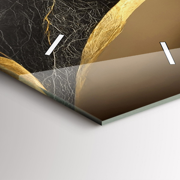 Zegar ścienny pionowy Elegancka abstrakcja