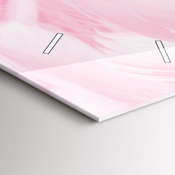 Zegar ścienny pionowy Pióra – abstrakcja