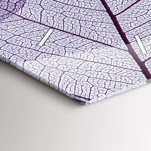 Zegar ścienny pionowy Liście – natura