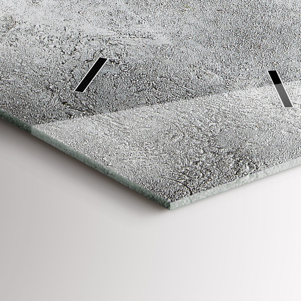 Zegar szklany pionowy Minimalistyczne oliwki