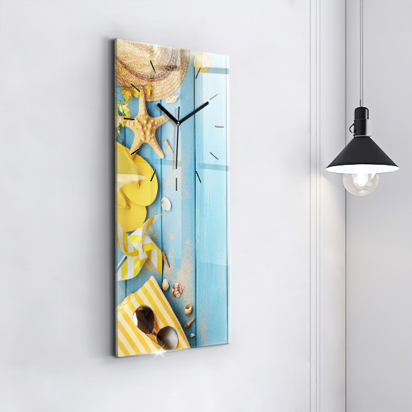 Zegar szklany pionowy Akcesoria plażowe i deski
