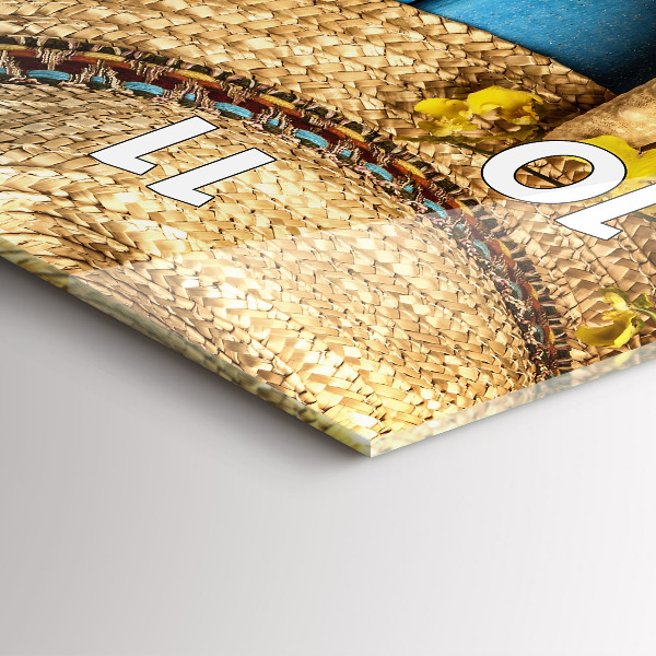 Zegar szklany pionowy Akcesoria plażowe i deski