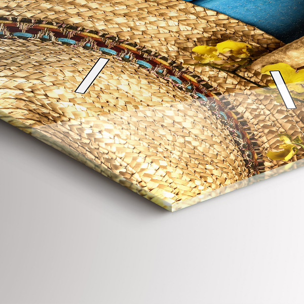 Zegar szklany pionowy Akcesoria plażowe i deski