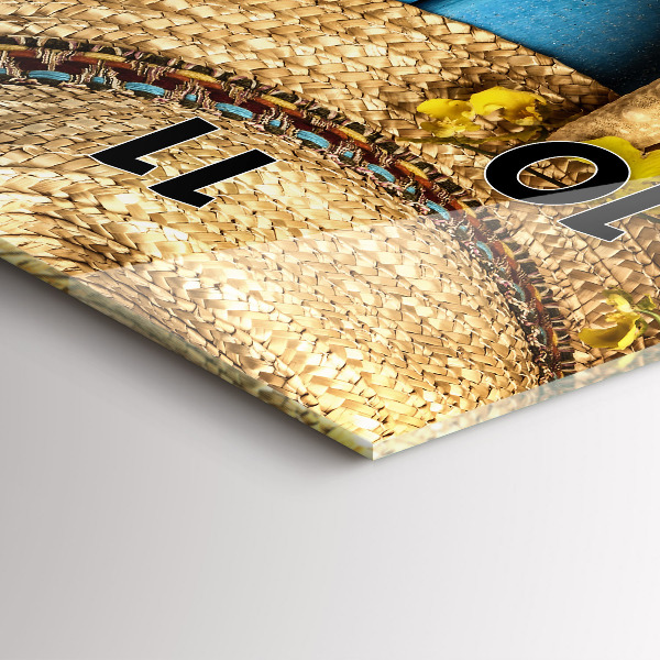 Zegar szklany pionowy Akcesoria plażowe i deski