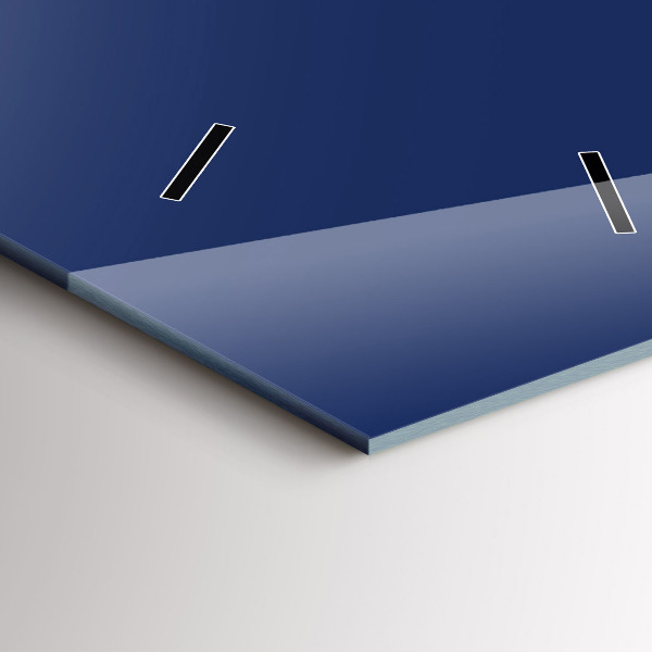 Zegar ścienny pionowy Kolor granatowy