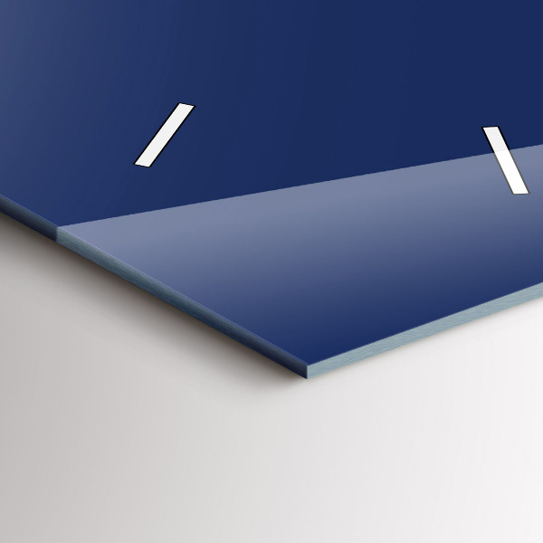 Zegar ścienny pionowy Kolor granatowy