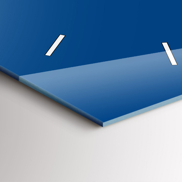 Zegar ścienny pionowy Kolor niebieski