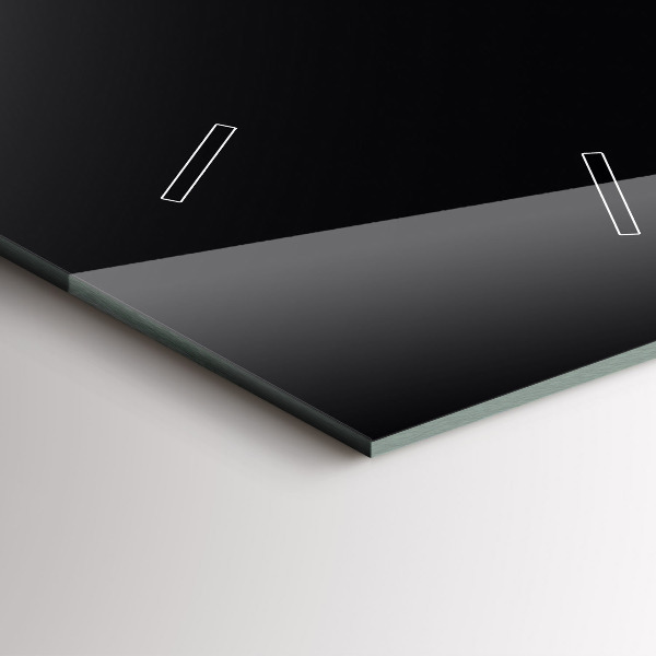 Zegar ścienny pionowy Kolor czarny