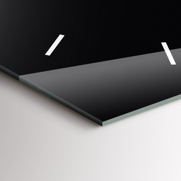 Zegar ścienny pionowy Kolor czarny