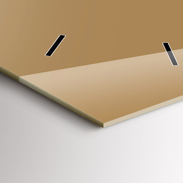 Zegar ścienny pionowy Kolor ciemny beżowy