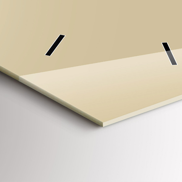 Zegar ścienny pionowy Kolor beżowy