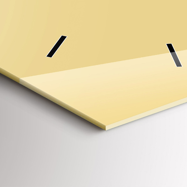 Zegar ścienny pionowy Kolor kremowy