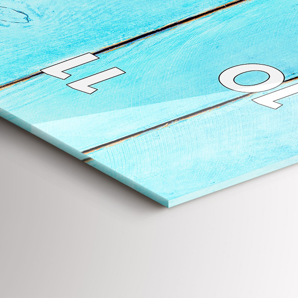 Zegar szklany pionowy Wakacyjne akcesoria