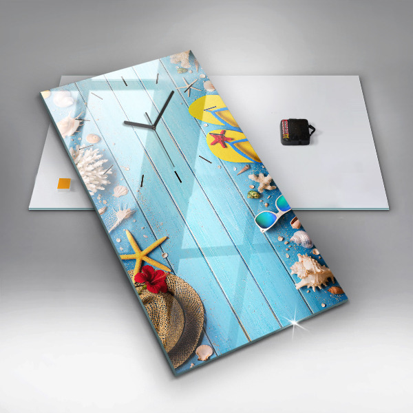 Zegar szklany pionowy Akcesoria plażowe