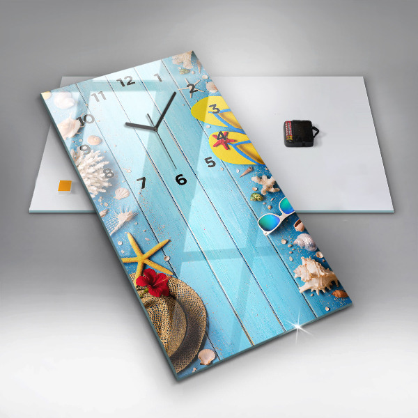 Zegar szklany pionowy Akcesoria plażowe