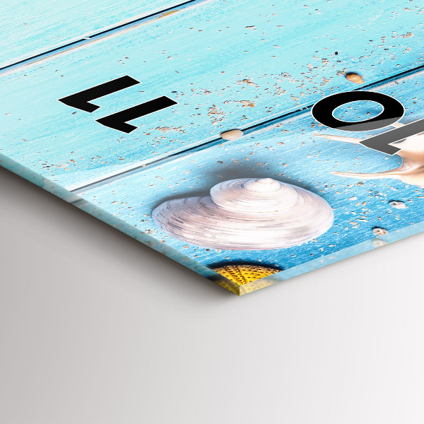 Zegar szklany pionowy Akcesoria plażowe