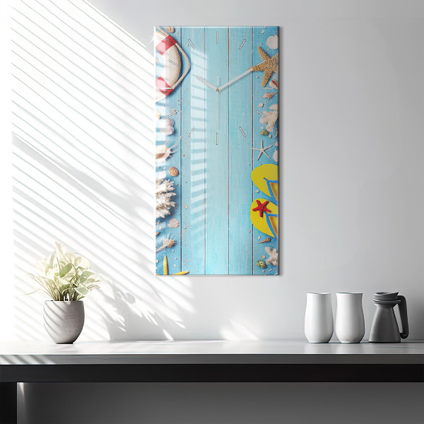 Zegar szklany pionowy Akcesoria plażowe