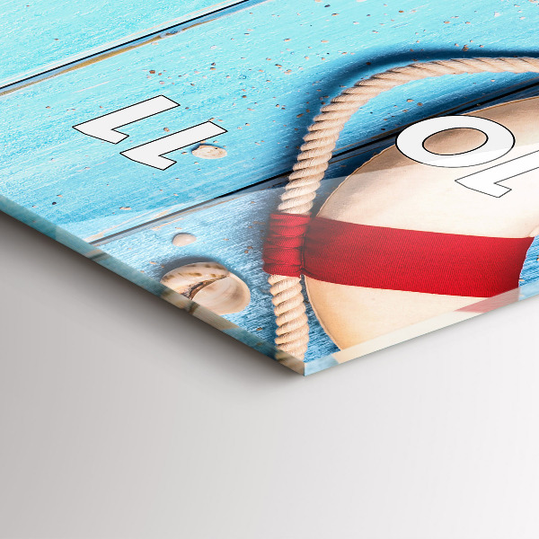 Zegar szklany pionowy Akcesoria plażowe