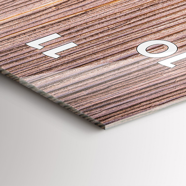 Zegar szklany pionowy Papryczki