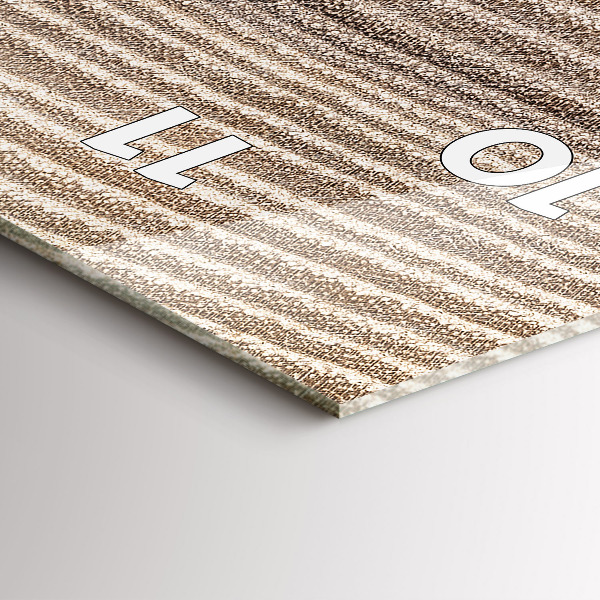 Zegar szklany pionowy Pień drzewa