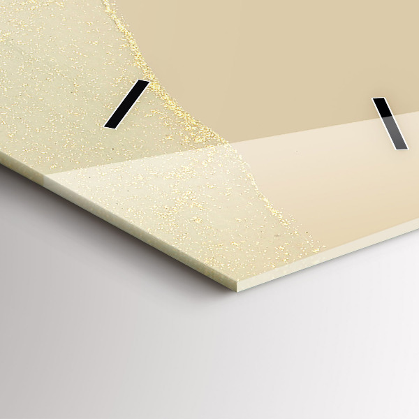 Zegar szklany pionowy Abstrakcja barw