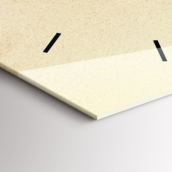 Zegar ścienny pionowy Złota abstrakcja