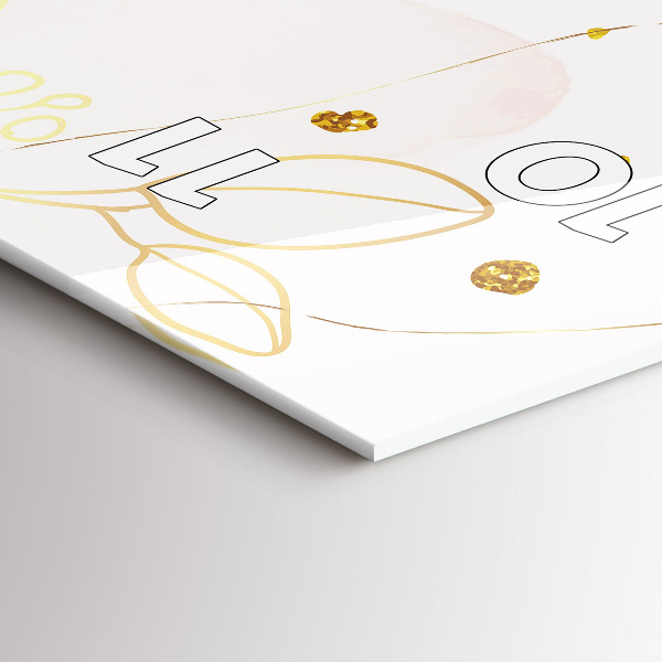 Zegar ścienny pionowy Pastelowa abstrakcja