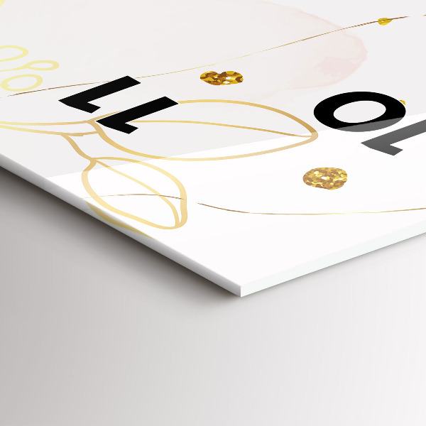 Zegar ścienny pionowy Pastelowa abstrakcja