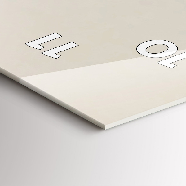 Zegar ścienny pionowy Abstrakcyjne góry