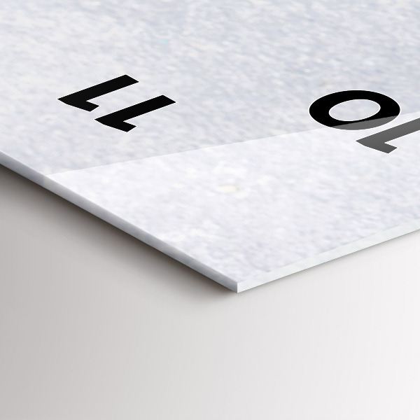 Zegar ścienny pionowy Kawałek ciasta