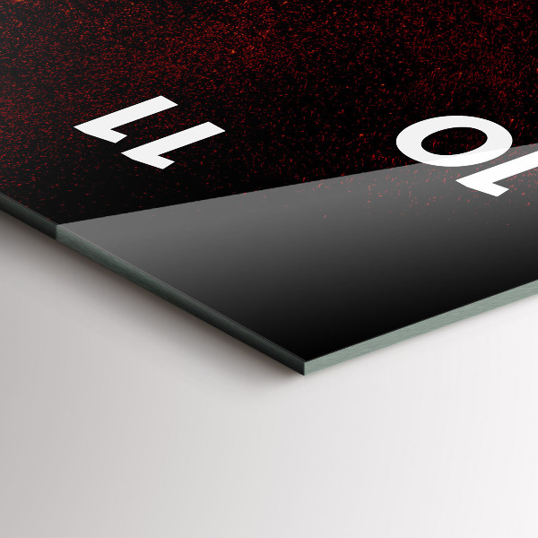 Zegar ścienny pionowy Papryczki chili