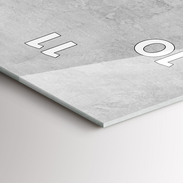 Zegar ścienny pionowy Kamienna ściana