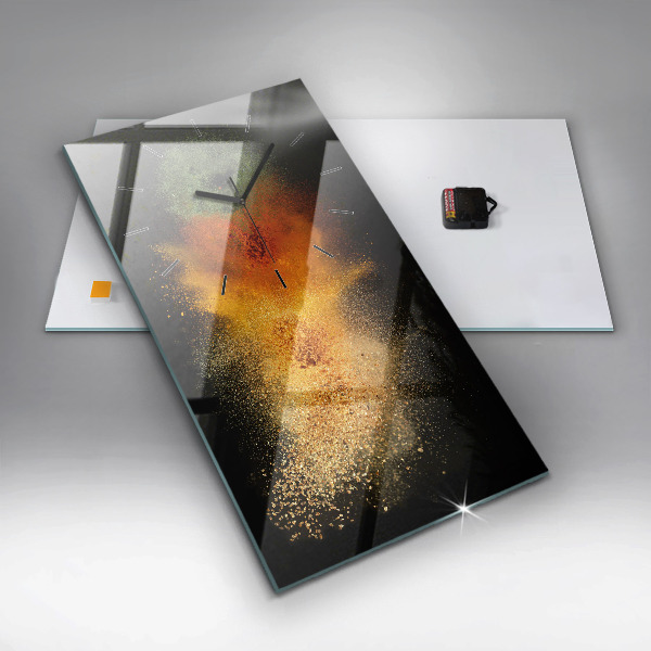 Zegar ścienny pionowy Rozsypane przyprawy