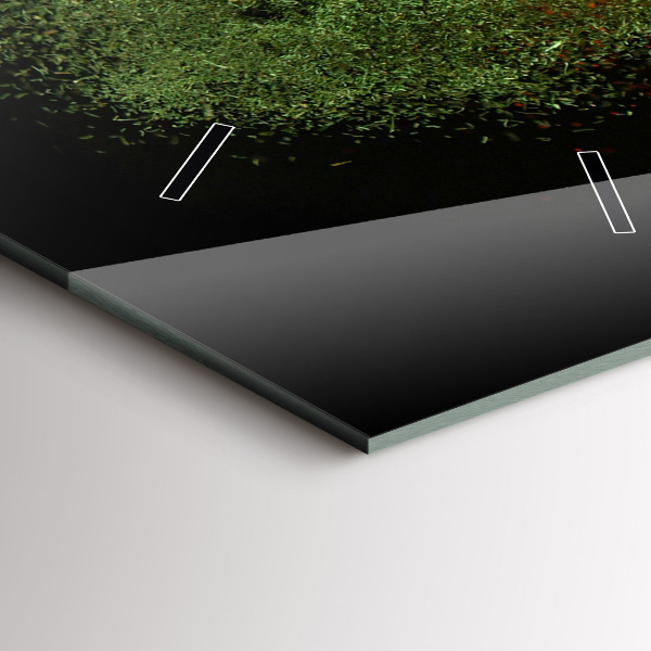 Zegar ścienny pionowy Rozsypane przyprawy